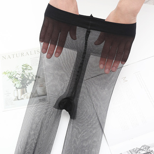 10D超薄款 曼姿正品 隐形T档连裤 袜分码 袜子女 MANZI 丝袜夏季 6138