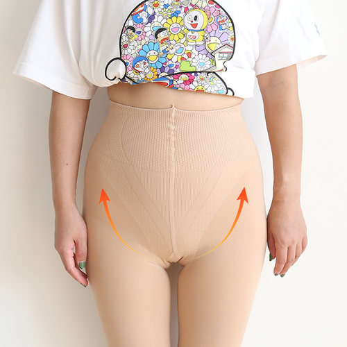 发热磨毛收腹提臀显瘦哑光连裤袜