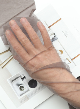 MANZI6137曼姿10D超薄提臀防走光连裤袜灰色防狼丝袜隐形加长袜子