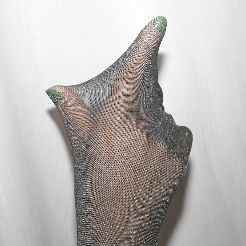 15d性感莹丝超薄小细网t裆丝袜魅惑无痕日系亮丝连裤袜夏季袜子女