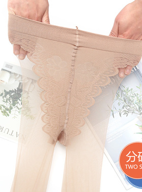 MANZI 16906 曼姿10D超薄款比基尼性感连裤袜肤色丝袜女打底袜子