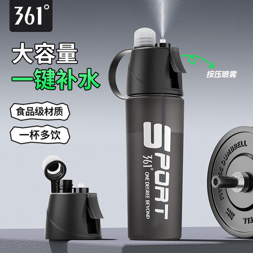 361°喷雾水杯多功能大容量学生