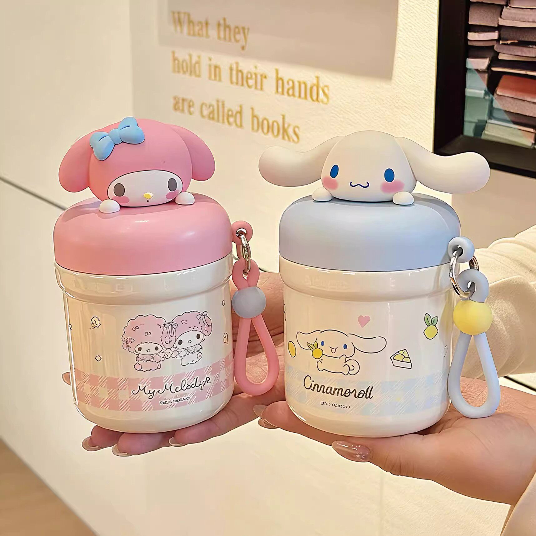 三丽鸥高颜值保温杯 316 不锈钢 库洛米玉桂狗 学生可爱水杯