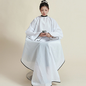 理发围布发廊专用美发围布不沾发理发店带袖 剪头发围布防静电