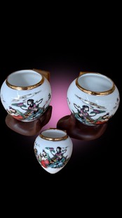 大号高档瓷杯鸟食罐画眉八哥鹩哥鸟笼金边口瓷杯喂食器鸟笼瓷杯