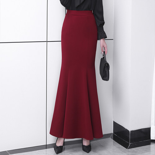 长裙包臀裙气质弹力一步裙