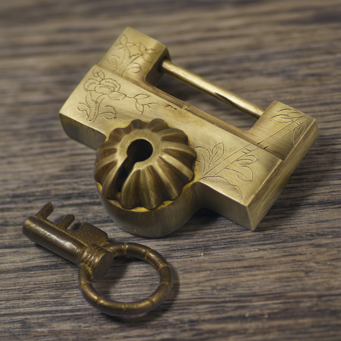 仿古锁中式锁复古锁 铜锁中式仿古锁头 纯铜转盘锁插销锁横开挂锁
