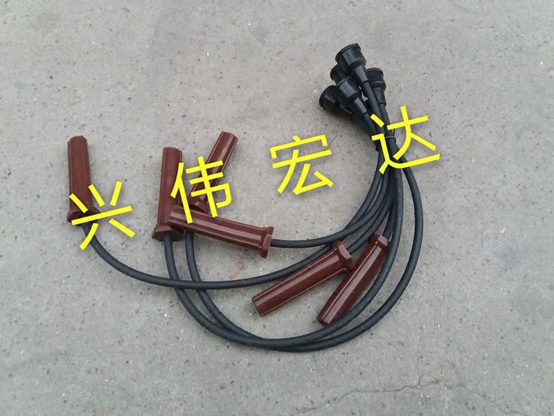 北汽陆霸路霸3000 6V87发动机高压线 分火线 分缸线 缸线