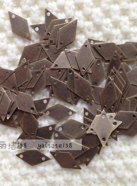 diy毫米菱形古铜色珠片