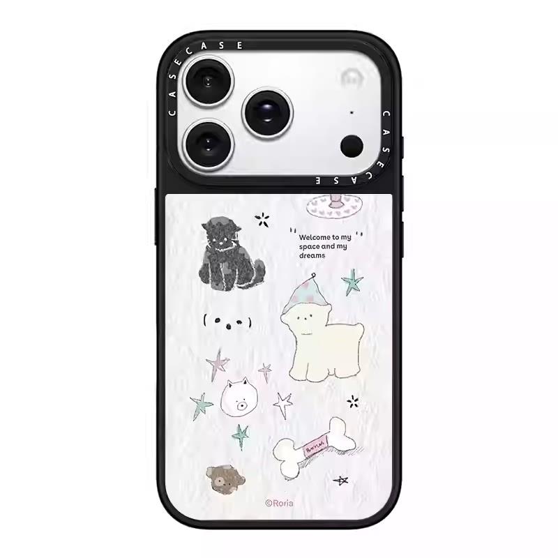 CA华强北顶版Magsafe磁吸适用iPhone苹果17promax手机壳17/Air/12promax情侣15韩系ins13狗狗骨头蜡烛