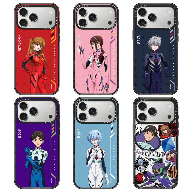 ca联名EVA新世纪福音战士第二弹庆祝30周年苹果17Promax手机壳17pro适用iPhone16/15/14磁吸防摔保护套