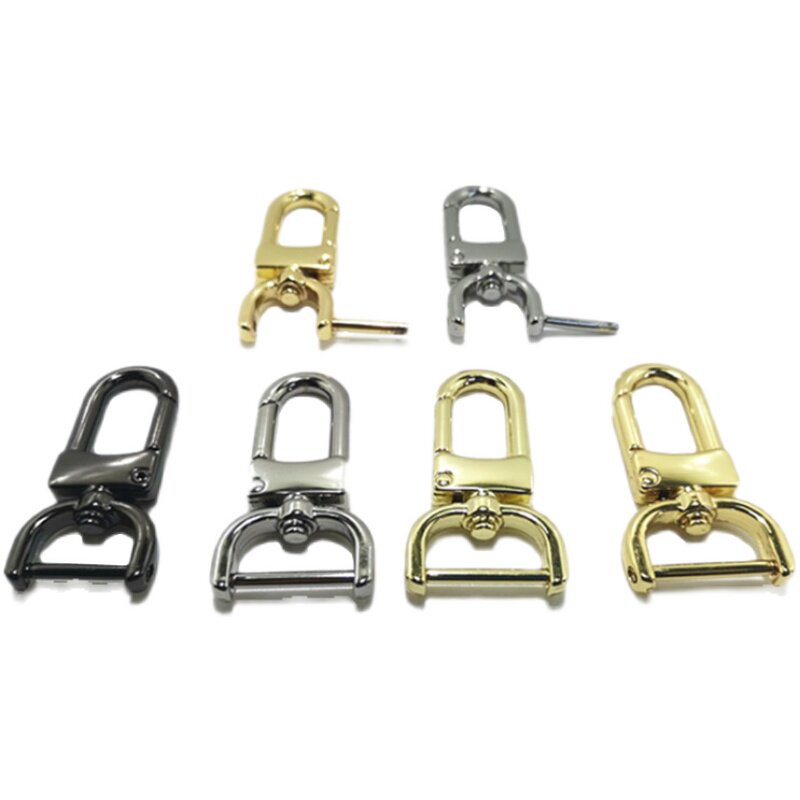 BAG HARDWARE HOOK BUCKLE BAG ACCESSORIES RING BUCKLE LOCK BUCKLE SCREW HOOK BAG ACCESSORIES REPAIR BAG BUCKLE LIVE HOOK HOOK ACCESSORIES