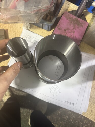 大司筒，司筒镶件加工定制，大牙轴加工，