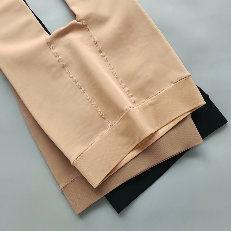 加肥加大光腿神器水光袜双面加裆连裤袜自然肤大码加绒秋冬季保暖