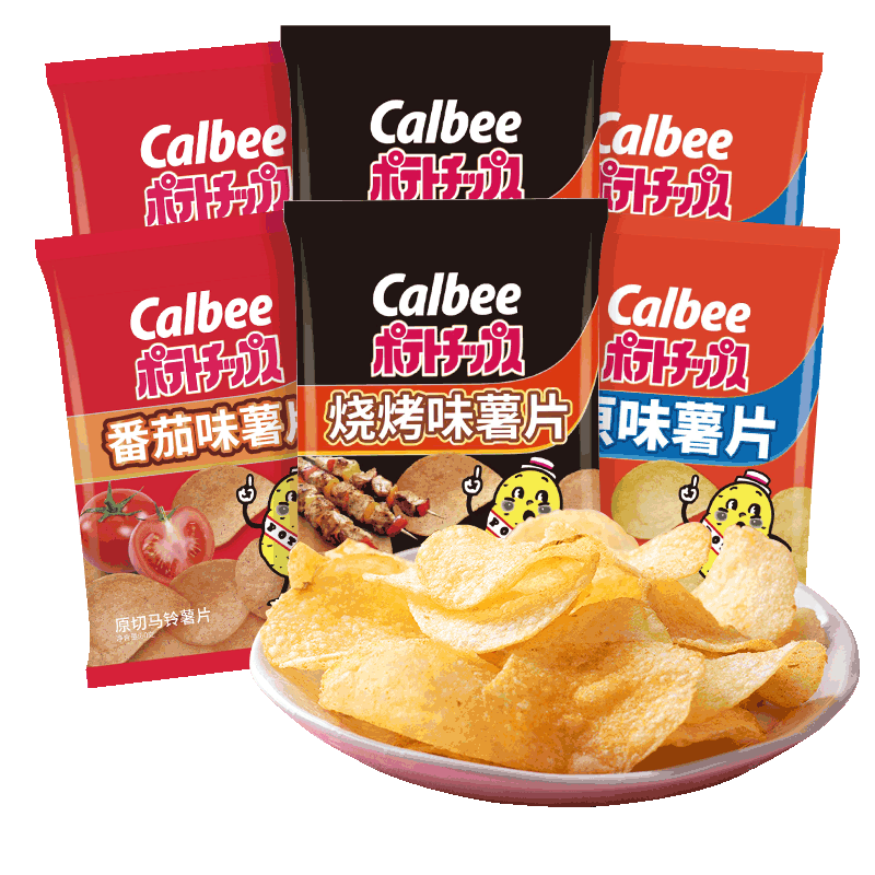 【88元任选15件】卡乐比薯片零食60g膨化超大包小吃网红休闲食品