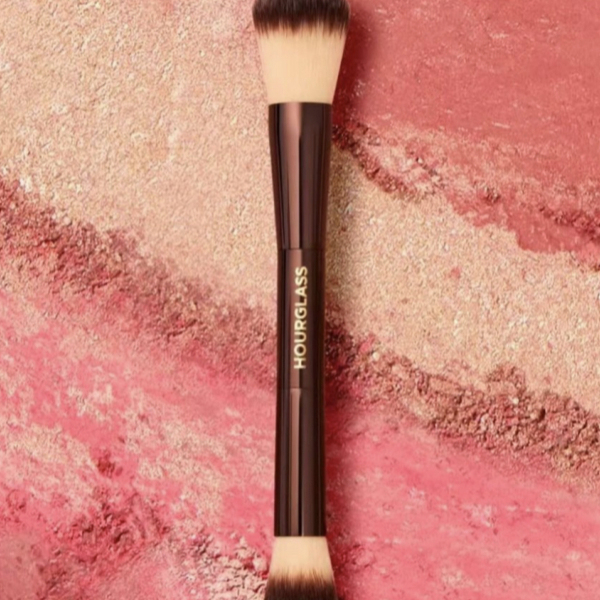 【现货】HOURGLASS双头刷 腮红刷＋高光刷 散粉刷 软毛多用化妆刷