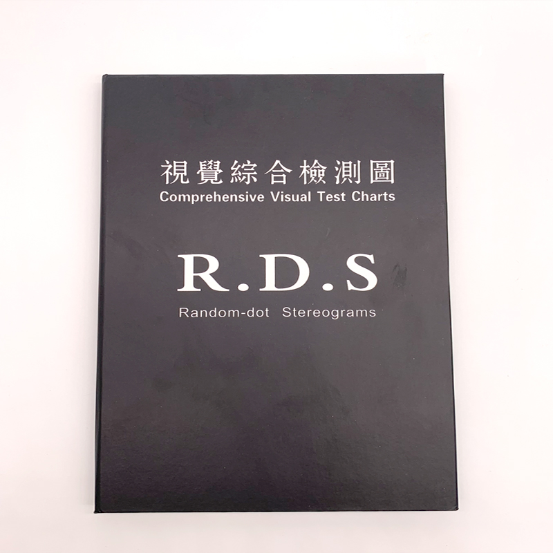 立體視覺綜合檢測查圖三級視功能色覺檢查配紅綠紅藍框架夾片眼鏡