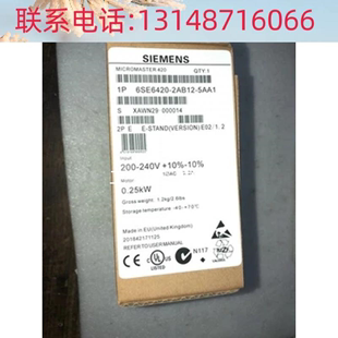 议价 变频器6se6420 2ud15 5aa1直接拍 2ud17 2ud21