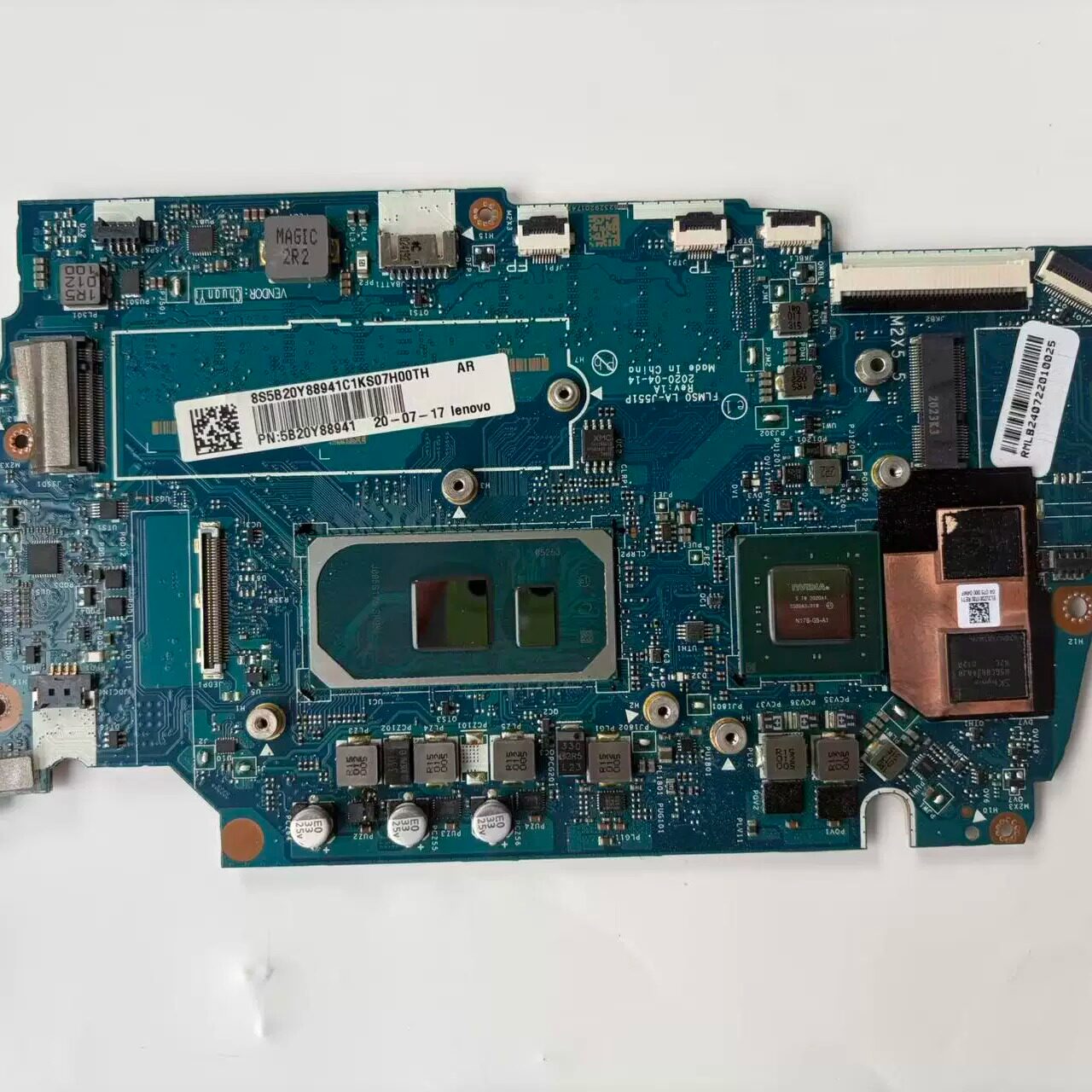 联想 小新Air 14ITL 14IIL 2020 ideapad 5-14IL05 LA-J551P 主板