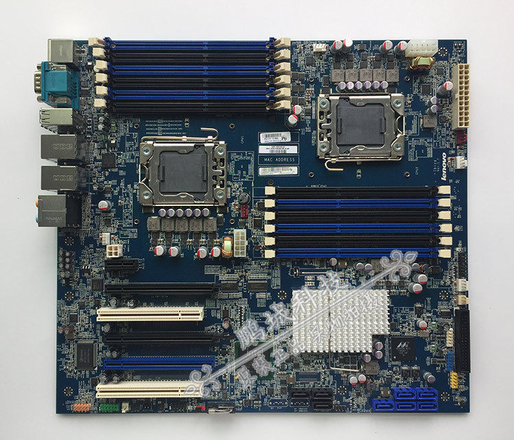 原装联想D20 c20 S20 c30 S30图形工作站X56501366双路服务器主板