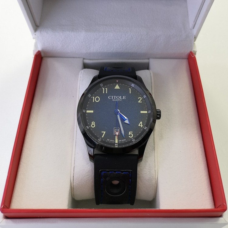 硅胶表带超强夜光CITOLE学生表男