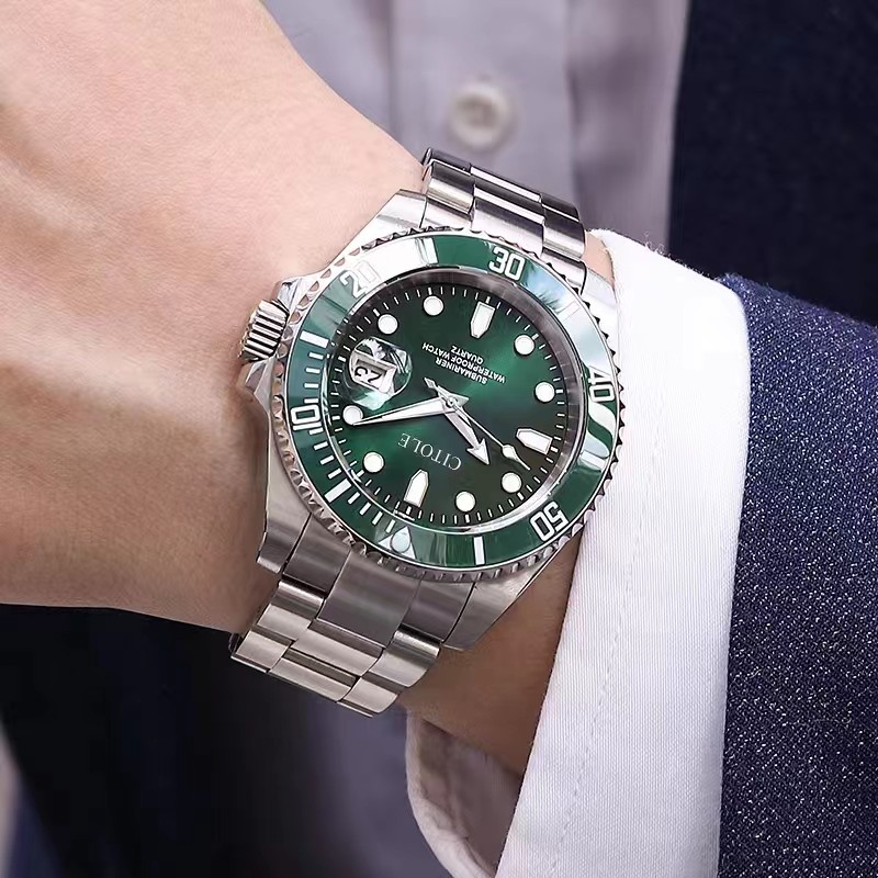 西腾超强夜光时尚男夜光防水绿鬼