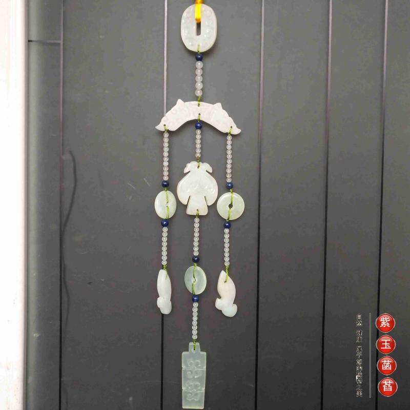 古风玉组佩汉服玉禁步腰佩环佩玉佩玉珩玉璜高端汉服周制婚礼士昏