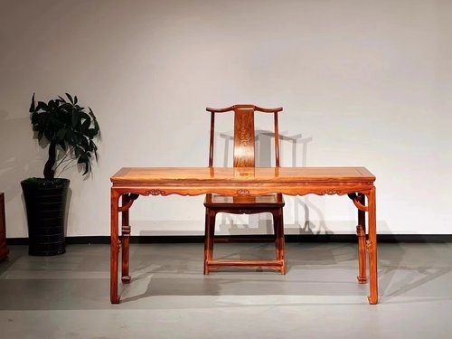 仙作白酸枝书画案办公桌中式仿古明清实木家具