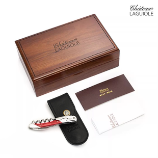 【名匠】法国进口Laguiole拉吉奥乐城堡手工酒刀红酒开瓶器海马