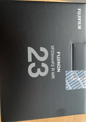 富士Xf23mmf2 rwr镜头全新正品