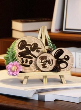 幼儿园家长会签到台环创签到牌支架创意摆件桌面布置小支架定制
