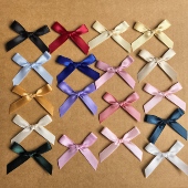 袜子装 1cm涤纶带 手打蝴蝶结现货织带迷你小蝴蝶结内衣内裤 饰辅料