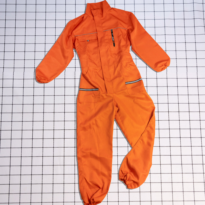 连体工作服套装防尘男工汽修机修耐磨透气连体衣船厂劳保定制工装