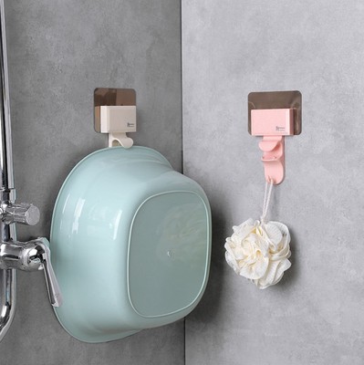 卫生间挂钩免打孔洗脸盆收纳架