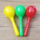 儿童益智青蛙砂锤幼儿园早教教具塑料小沙锤宝宝彩色砂球摇铃