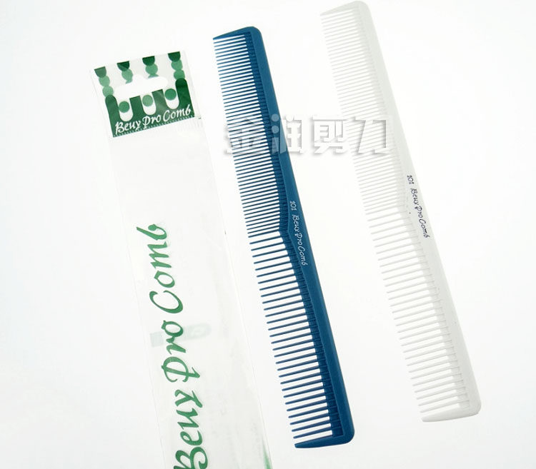 특별 제공 SASSOON 101|107 전문 헤어 스타일리스트 헤어 커팅 빗 미용사 도구 헤어 커팅 빗 남성용 및 여성용 헤어 빗