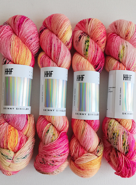 Hedgehog Fibres 爱尔兰进口 刺猬 手染 段染毛线 限量色 potluck