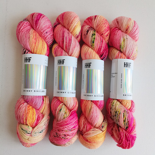 Hedgehog Fibres 爱尔兰进口 刺猬 手染 段染毛线 限量色 potluck