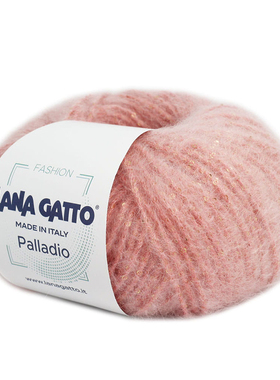 lana gatto 进口小亮片马海毛羊毛混纺palladio闪亮DIY编织毛线