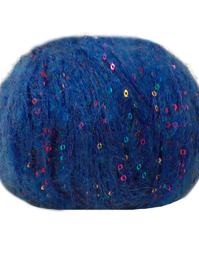 LANA GATTO 进口带亮片混纺时尚毛线 COCKTAIL 手工编织毛衣毛线