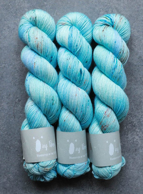 Qing Fibre Merino Fingering 进口美丽诺手染DIY毛线100克400米