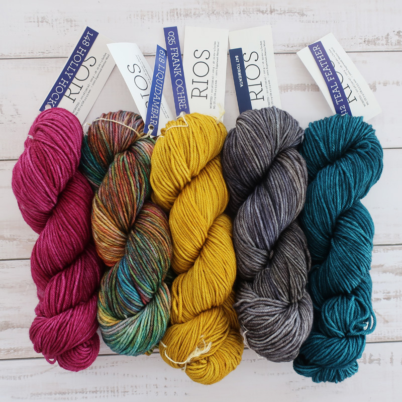 清仓Rios段染美丽诺手工编织毛线