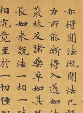 敦煌遗书 程君度 抄写 妙法莲华经 小楷字帖 书法装裱 微喷复制