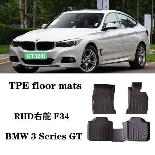 BMW老3系GT/320i/328/330/E90右肽舵港版F34 F30 F31脚垫TPE防水