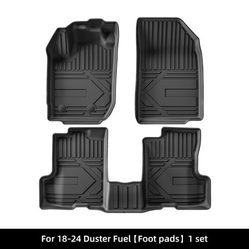 适用于18-24款达契亚Renault/Dacia Duster雷诺冒险家TPE脚垫防水