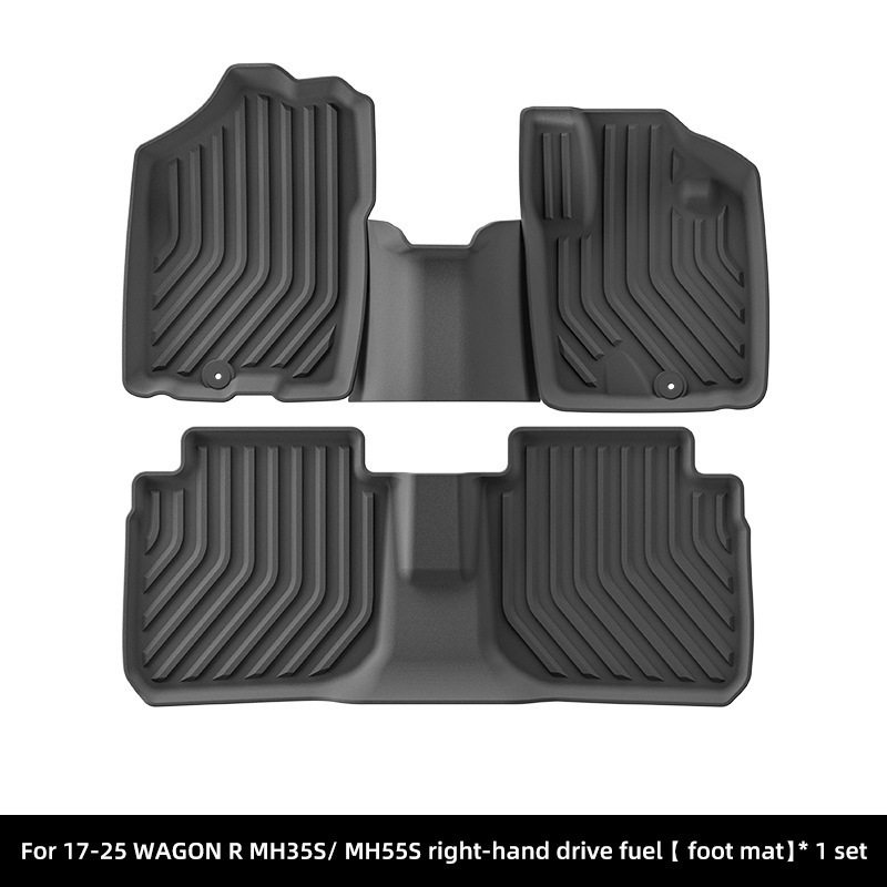 Suzuki Wagon R MH35S/MH55S/MR52S/R92S右舵肽港版TPE脚垫防水毯