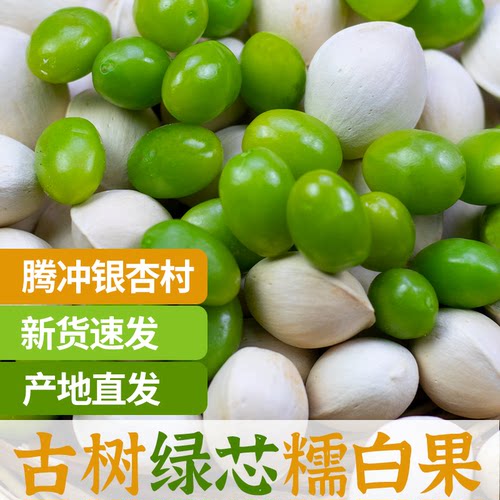腾冲老品种带壳糯白果