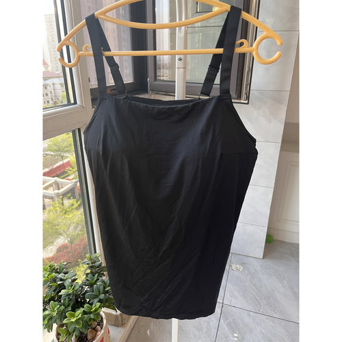 LL-5L黑科技出口日本女士超凉感吊带背心打底衫带罩杯免穿文胸