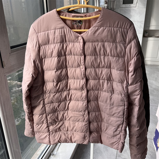 试衣间品牌货出口日本女士空气棉服薄款 轻盈秋冬棉衣内搭