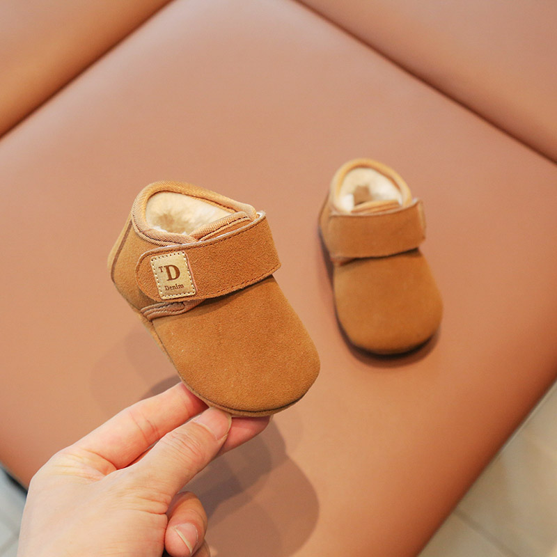 冬季男女宝宝棉鞋防滑加厚雪地靴